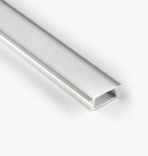 Recessed LED Channel, Universal Wide - Silver - 1 - 1 Pack / Silver / Frosted / 6.5 Feet / No - Image 6