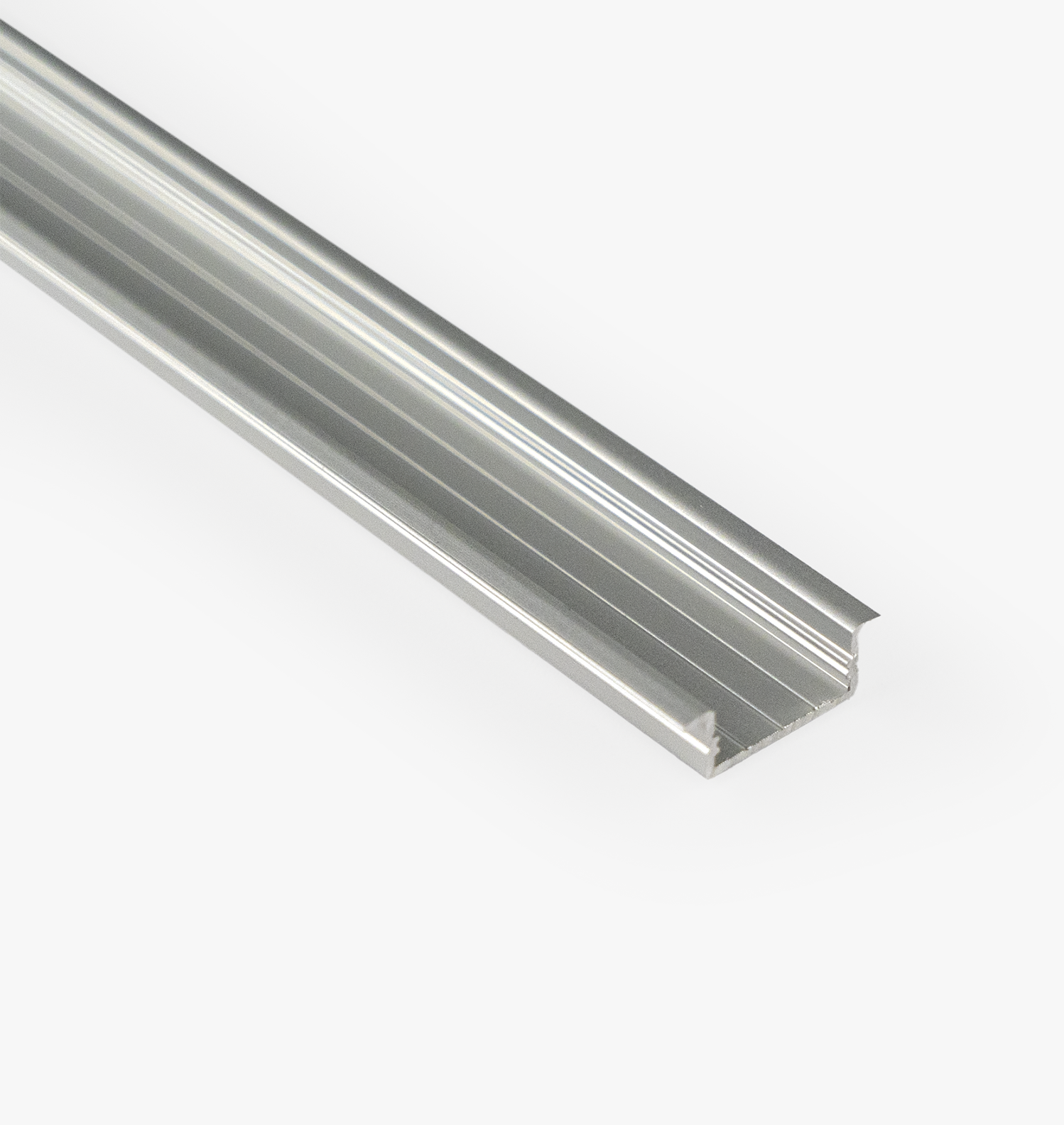 AL-TRK-R-W-S_Product7_0f2a8c07-b6af-458a-a617-d1656aaa303f.png Recessed LED Channel, Universal Wide - Silver - 1 - 1 Pack / Silver / Frosted / 6.5 Feet / No - Image 1