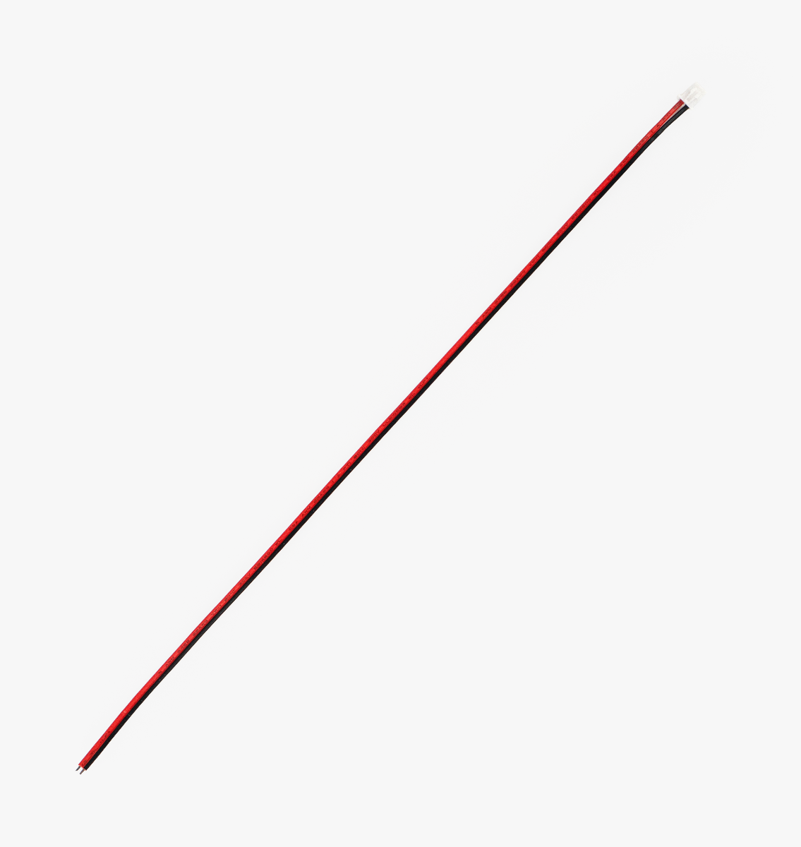 al-ls-cn-sc-pigtail-xh_product3_1.png 2-Pin Light Sheet Connector - Static White Pigtail - 1 Pack - Image 1
