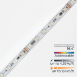 Borealis SPI Addressable Strip Light – RGB Color Changing