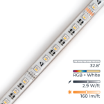 Endless™ RGBW Color Changing LED Strip Light - Waterproof