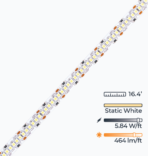 D-Series High Density Flexible LED Strip Light - High Output (72 LEDs/foot)