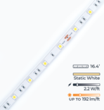 W-Series LED Strip Light - Single Color - Waterproof