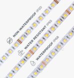 W-Series Dynamic Variable White Color Tuning Flexible LED Strip Light - Ultra Bright (18 LEDs/foot) - Image 8