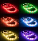 W-Series LED Strip Light - Ultra Bright - RGBA Color Changing - Waterproof - Image 2