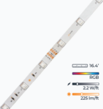 W-Series LED Strip Light - RGB Color Changing