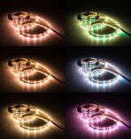 W-Series LED Strip Light - Ultra Bright - RGBW Color Changing - Waterproof - Image 5