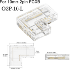 5mm 8mm 10mm L-Shaped COB LED Corner Connectors, 2/3/4Pin Seamless Splice Connectors for RGB CCT COB Light Strip, No Dark Area, 10PCS Per Pack - Image 9
