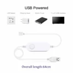 5V USB 5050 RGB Smart LED Strip, Tuya WiFi TV Backlight with Alexa Google Home Voice Control - Image 3